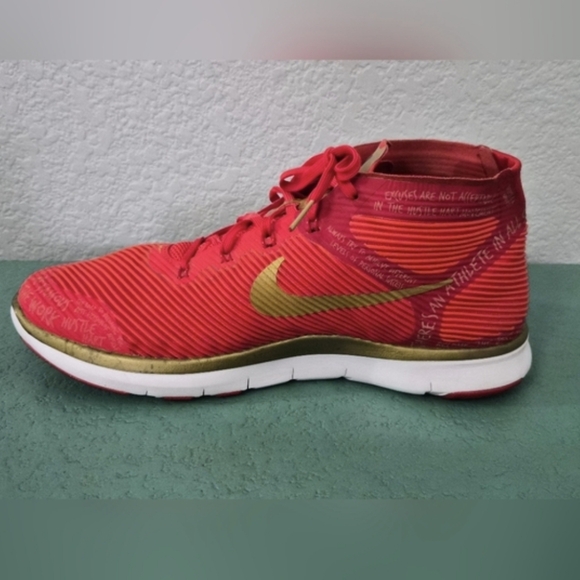 SPRING SALE | Nike Free Train Instinct Size 10.5 Hustle Hart Trainers High Top - Picture 5 of 12
